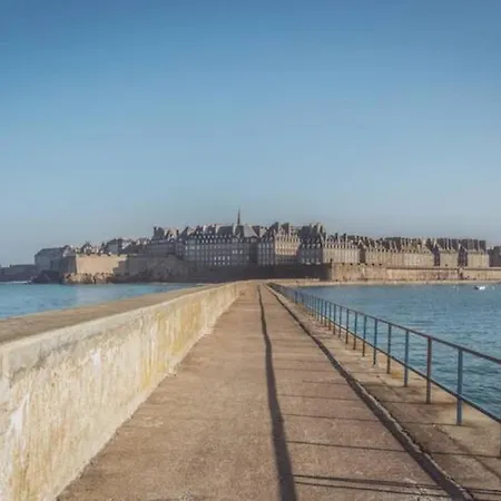 Les Letruns - Appart - 3 Pers - Vue Sur La Mer Saint-Malo Esterno foto